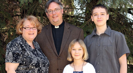 Jeffrey, Lora, Chris and Maggie Horn