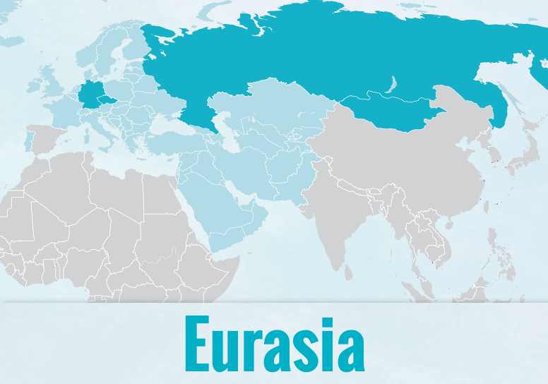 Карта 50 процентов евразия