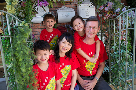 Rev. Stephen and Maggie Oliver and their children