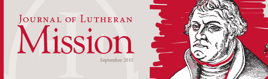 September issue of the Journal of Lutheran Mission now available.