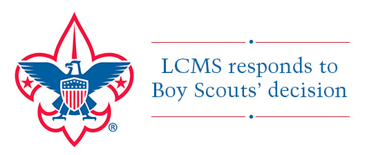 LCMS dissolves formal relationship with Boy Scouts of America.