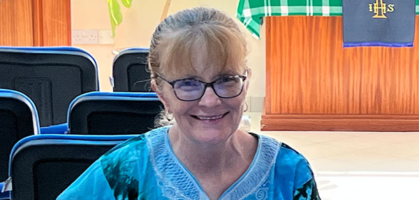 LCMS Missionary Joyce Erber serves in the vital role of Africa regional business manager.