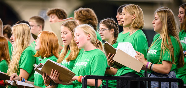 Lutherans Engage the World -- Encouraging the Church’s Young People -- For 42 years, the LCMS Youth Gathering has strengthened teenagers in the faith while also raising up young adults for service to the church and world.