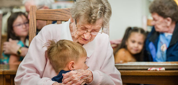Lutherans Engage the World -- Around the United States, Lutheran pastors and laypeople walk alongside those who are shut in or homebound, helping to keep them connected to the congregation and to Christ.