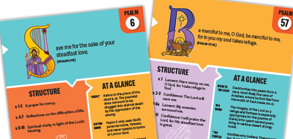 These Psalm resources are great for choir rehearsals, Bible study starters, bulletin inserts, and your personal devotionals.