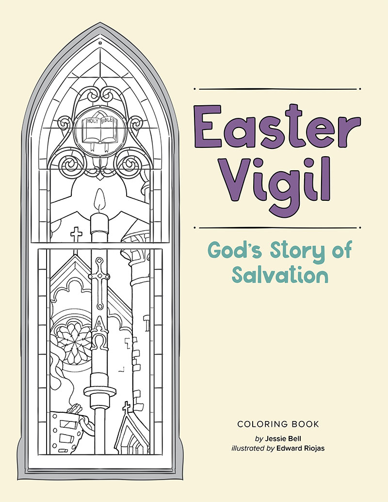 LCMS Worship — Children's Coloring Book for the Easter Vigil — God's Story of Salvation